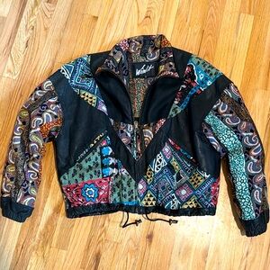 Genuine leather, vintage quilted bomber jacket. One of a kind ✨✨✨